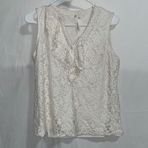 NY collections petite Lacy tank top